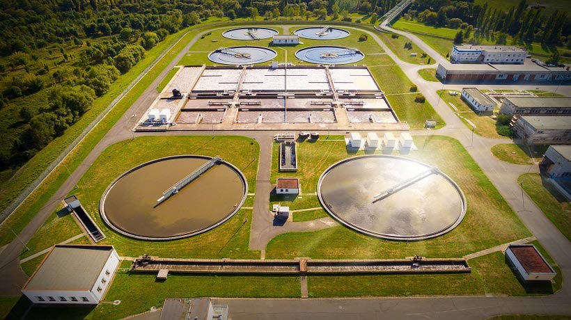 Municipal Sewage Treatment Plant Networking System